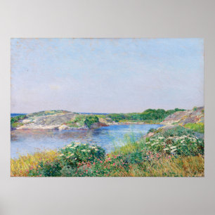 Hassam - Der kleine Teich-Appledore Poster