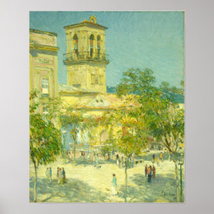 Hassam - Straße des großen Kapitäns, Cordoba Poster