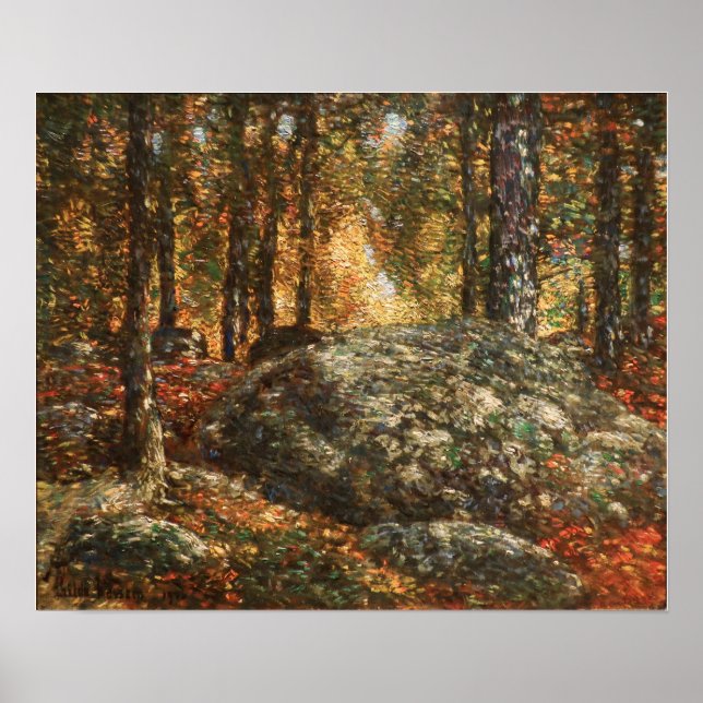 Hassam - The Jewel Box Old Lyme 1906 Poster (Vorne)