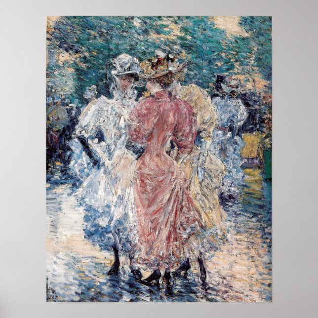Hassams "Conversation on the Avenue" - Poster (Vorne)