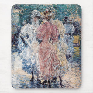 Hassams "Gespräch auf der Avenue" - Mousepad