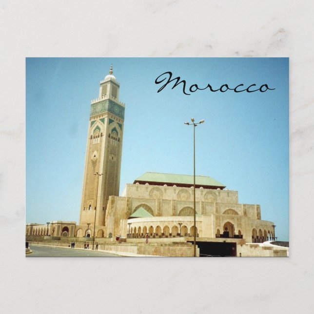 hassan casablanca postkarte (Vorderseite)