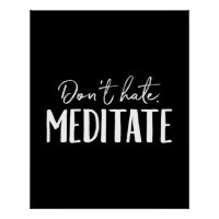 Hasse Meditat Typografie nicht