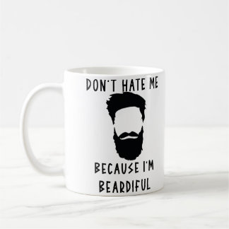 Hasse mich nicht, weil ich bescheiden lustig bin kaffeetasse