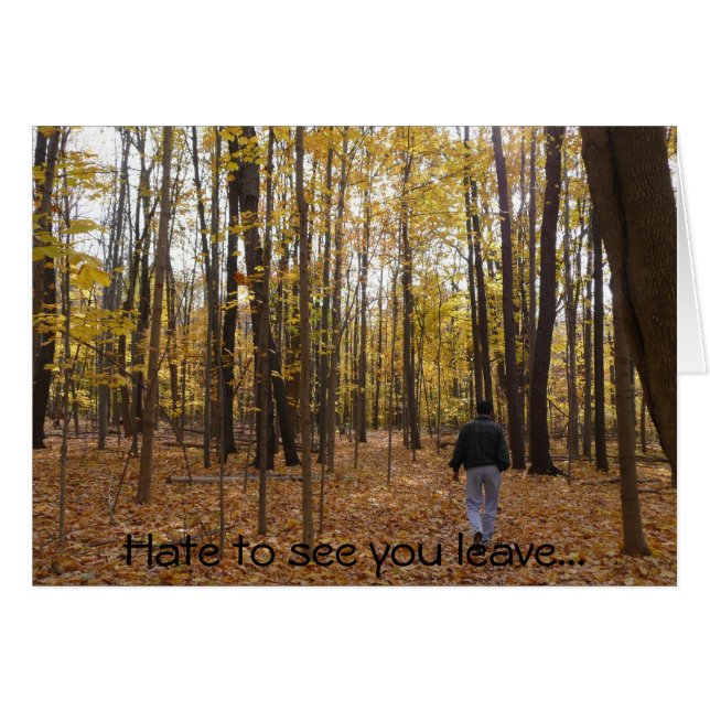 Hassen Sie, Sie zu sehen zu verlassen… (Vorderseite (Horizontal))