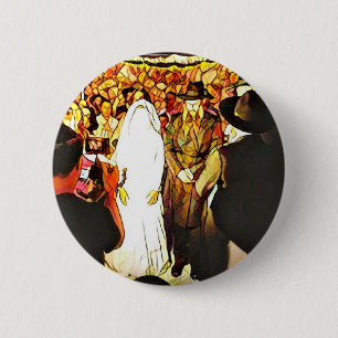 Hassidic Wedding Button