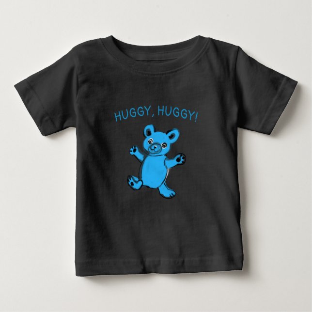 hässlich, hässlich, Teddybär Baby T-shirt (Vorderseite)
