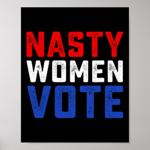 Hässliche Frauen wählen Poster