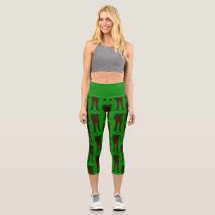 hässliche Weihnachten frankenstein spookmas Weihna Capri Leggings