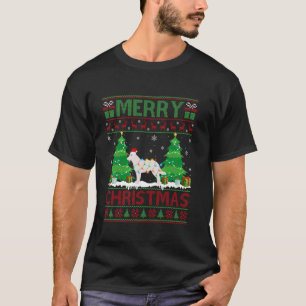 Hässliche Weihnachtsbaumbeleuchtung Australian Cat T-Shirt