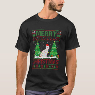 Hässliche Weihnachtsbaumbeleuchtung Laser Augen Ka T-Shirt