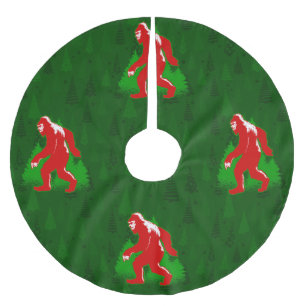 hässliche Weihnachtsbäume, die zum größten Weihnac Polyester Weihnachtsbaumdecke
