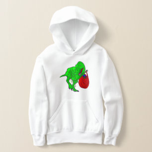 hässliche Weihnachtsdinosaurier Tyrannosaurus rex Hoodie
