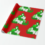 hässliche Weihnachtsfeier Geschenkpapier<br><div class="desc">hässliche Weihnachtskatzenfeste ,  Weihnachtskatze,  Weihnachtsbaum,  hässliche Weihnachten,  lustige Weihnachten,  Katzen,  Kätzchen,  niedliche Katzen,  Weihnachtskatzen,  lustige Katzen</div>