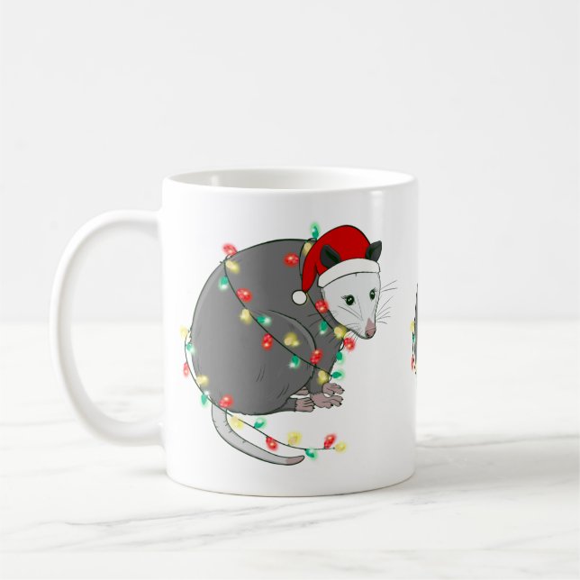 hässliche Weihnachtsfeier Kaffeetasse (Links)