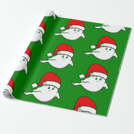 hässliche Weihnachtsgeister, spitzfindig, gruselig Geschenkpapier