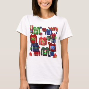 hässliche Weihnachtspullover T-Shirt