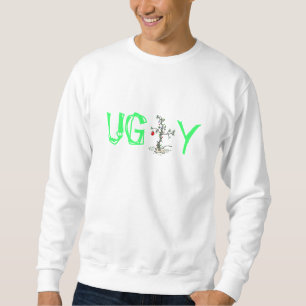 HÄSSLICHE Weihnachtsstrickjacke Sweatshirt