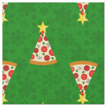 hässlicher Weihnachts-Pizza-Baum lustiger italieni