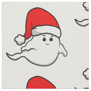 hässlicher Weihnachtsgeist Santa Claus gruselig un Stoff