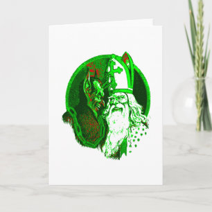 hässlicher Weihnachtskrampus st nicholas santa Einladung