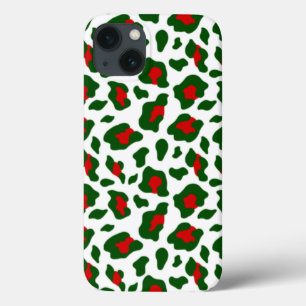 hässlicher Weihnachtsleoparddruck Case-Mate iPhone Hülle