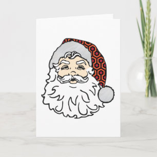 hässlicher Weihnachtsmann Santa Claus spooky Hotel Einladung