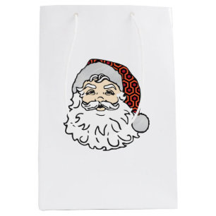 hässlicher Weihnachtsmann Santa Claus spooky Hotel Mittlere Geschenktüte