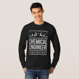 Hässlicher Weihnachtspullover für Chemieingenieure T-Shirt