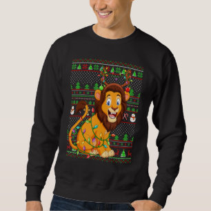 Hässlicher Weihnachtspullover-Stil beleuchteter Lö Sweatshirt