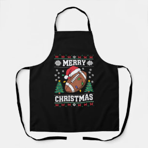 Hässlicher Weihnachtspullover-Stil Santa American  Schürze