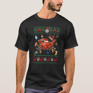 Hässlicher Weihnachtspullover Tiere Lichter Weihna T-Shirt