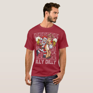 Hässlicher WeihnachtsstrickjackeDillyDilly T-Shirt