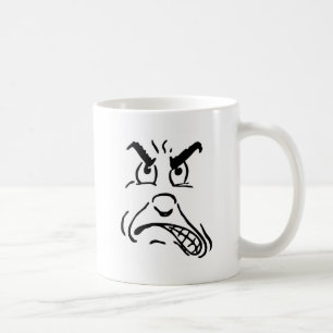 Hässliches Angesicht Kaffeetasse