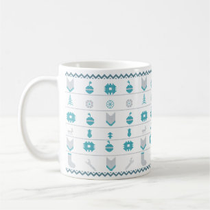 Hässliches frohes Weihnachten Kaffeetasse