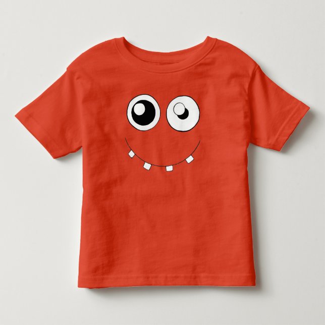 Hässliches Monster-T-Shirt Kleinkind T-shirt (Vorderseite)