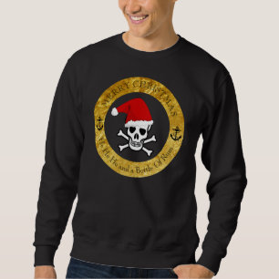 Hässliches Strickjacke-Piraten-Weihnachten Sweatshirt