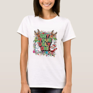 Hässliches T-Shirt für Weihnachten (Weihnachtsfeie