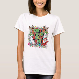 Hässliches T-Shirt für Weihnachten (Weihnachtsfeie