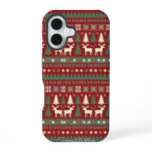 Hässliches Weihnachtspullover-Muster