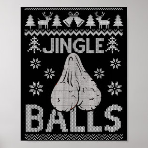 Hässliches Weihnachtsshirt für Männer ab 18 Jahren Poster
