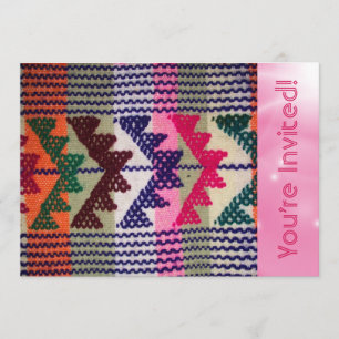 Hässliches Weihnachtsstrickjacke-Party besonders Einladung