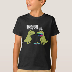 Hast du das letzte Einhorn Dinosaurier gegessen? T-Shirt