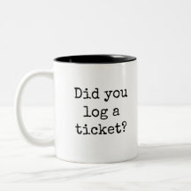 Hast du das Ticket Funny Office angemeldet?