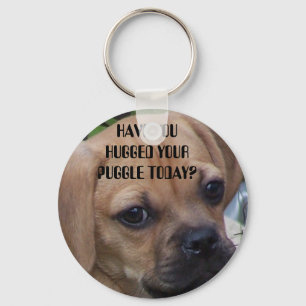 HAST DU DEIN PUGGLE HEUTE GESCHÜTZT? SCHLÜSSELANHÄNGER
