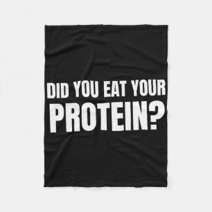 Hast du deine Protein-Bodybuilding-Fitness Humo ge Fleecedecke