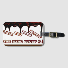 Hast du die harte Krawatte angetroffen? Sammlung L Gepäckanhänger