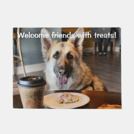 Hast du dir irgendwas besorgt? fußmatte