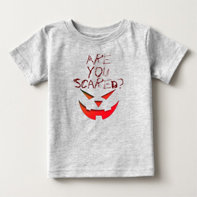 Hast du ein glückliches Halloween-Kürbisgefecht? Baby T-shirt (Vorderseite)