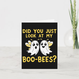 Hast du gerade meine Boobienen angeschaut, lustige Karte